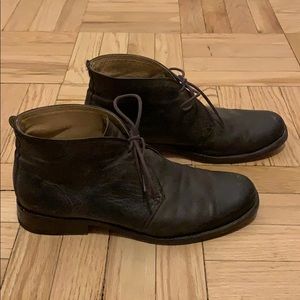 Brown Leather Frye Boots - Sz 10.5